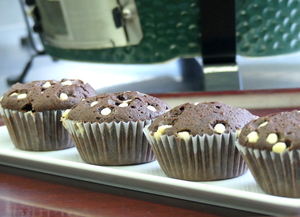 Muffins de chocolate