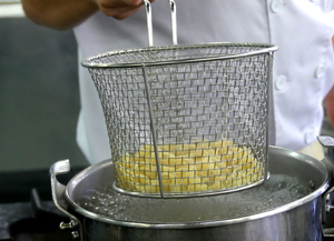 Cooking pasta process