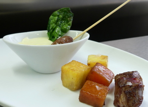 Sirloin fondue