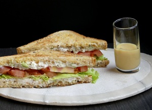 Sándwich "el mejor sándwich del mundo"