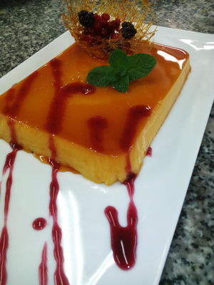 Flan chino