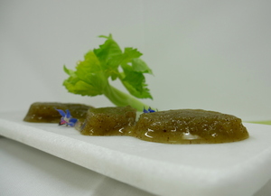 Celery aniseed agar-agar