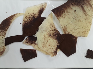 Decoración de Cobertura con Cacao