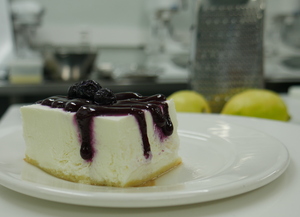 Blueberry Bavarois Cake