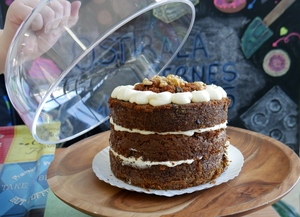 Carrot cake gaztarekin