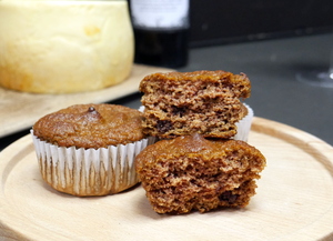 Pumpkin and chocolate muffins