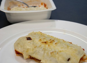 Cannelloni with meat