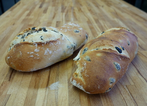 Black olive bread