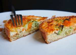 Vegetable quiche