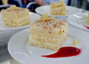 Tarta "amor en pedaços"  