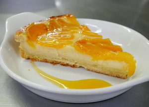 Tarta de melocotón