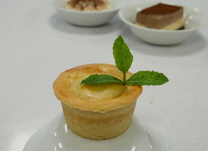 Traditional basque cake