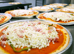 Lau urtaro pizza