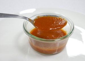 Fake Biscayne sauce (made with vegetable stock)