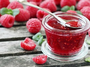 Raspberry compote