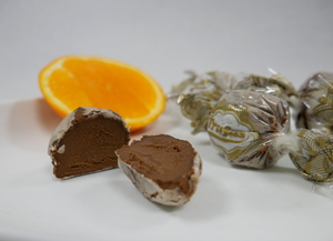 Trufas de naranja