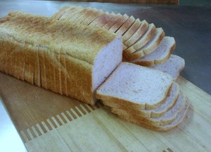 Pan  integral de trigo molde