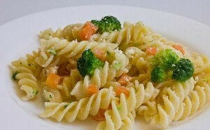 Fusilli barazki kremarekin