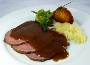 Roast-beef a la inglesa con hierbas aromáticas