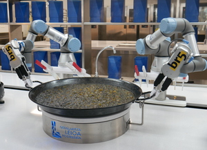 Arroz negro de pota