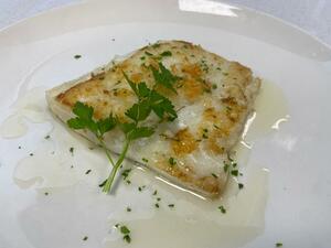 Bacalao a la plancha 