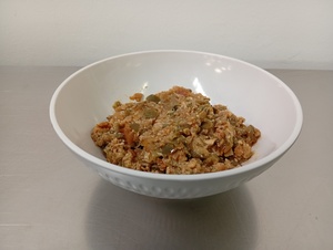 Garrison of basic ratatouille (fine dining)