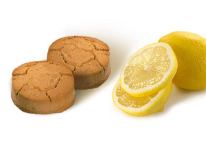 Polvorón de limón