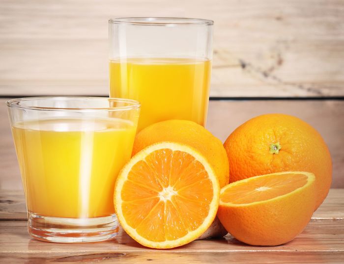 W700 zumo de naranja