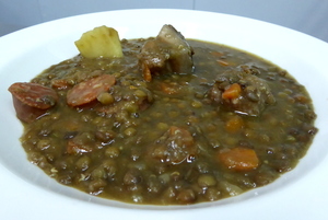 Lentil stew