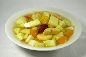 Mixed dicet fruits