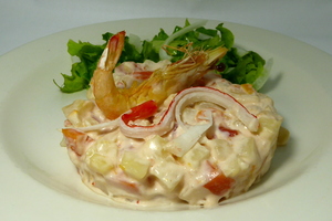 Ensalada de marisco