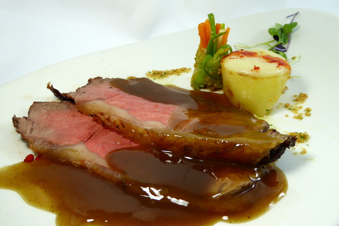 Roast-beef a la inglesa con hierbas aromáticas