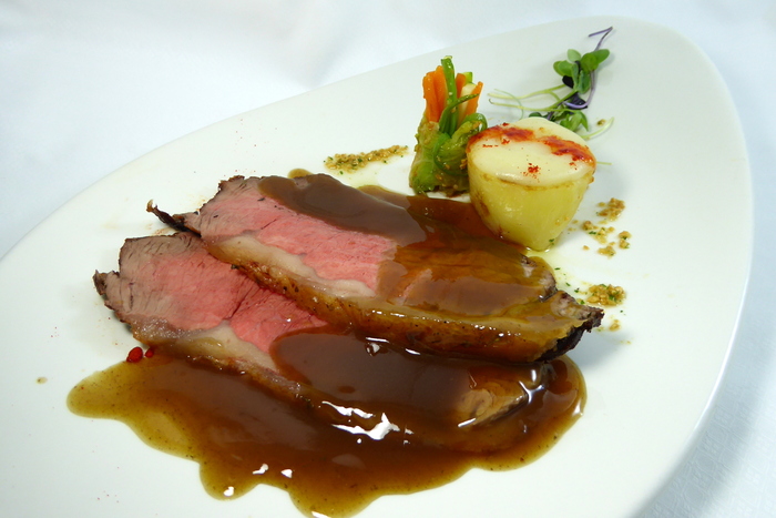 Roast-beef a la inglesa con hierbas aromáticas