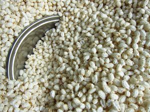 Puffed rice