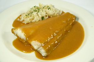 Hake  in american sauce