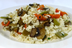 Arroz vegetariano