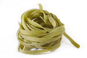 Spinach fettuccine 