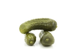 Gherkins in vinegar