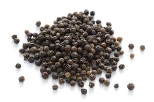 Black peppercorns