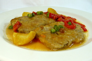 Lengua en salsa