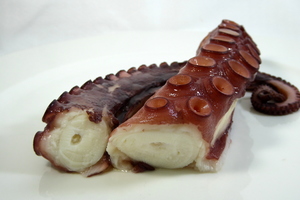 Pulpo cocido