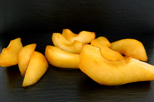 Frutas caramelizadas