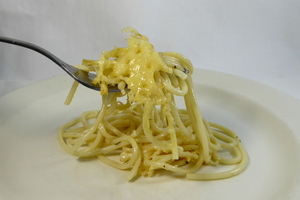 Spaghetti au gratin