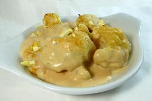 Coliflor gratinada