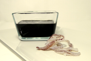 Squid ink sauce á la Carte