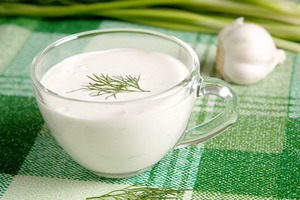 Muselina o crema de ajo