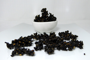 Caramelised black sesame