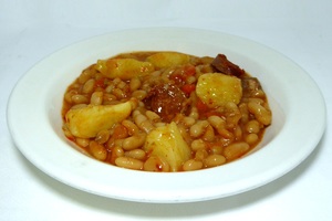 White bean stew