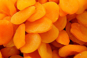 Dried apricots