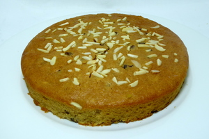 Pastel de manzana y canela